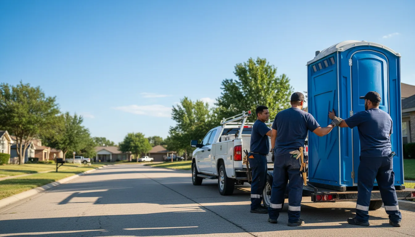 Portable Toilet Rental in Frierson, LA near me